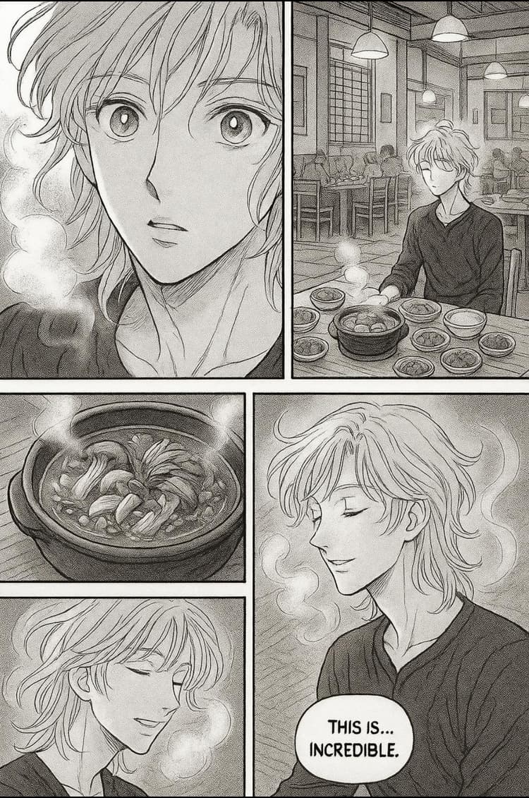 Premium AI Manga Generation result
